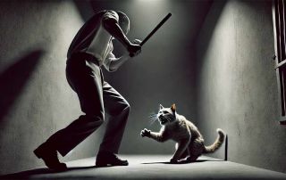 Cancer is actually a response to chronic sub-lethal cell injury which leads to "Reverse Evolution" or atavism towards unicellular survival, implying that cancerous cells exhibit behaviors similar to single-celled organisms. This happens similarly when a cat is cornered it attacks or survival genes are activated because it is about life and death